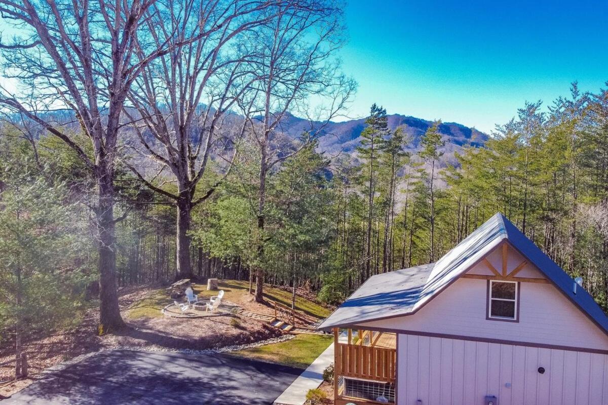 Twin Oaks Cabin Bryson City Exterior foto